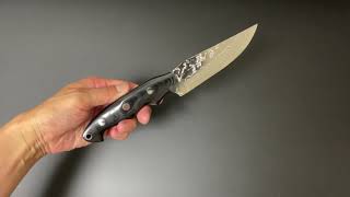黒﨑優 Yu Kurosaki 鍛造ナイフ 雫1型 SG2粉末ハイス鋼