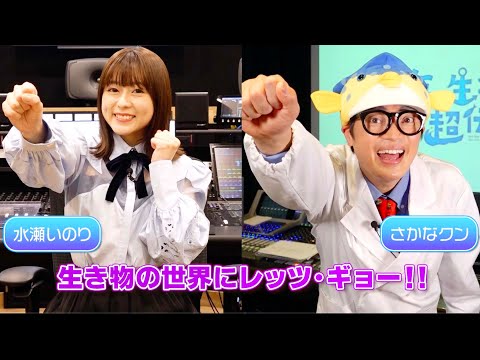 水瀬いのり、さかなクンが紹介！映画『驚き！海の生きもの超伝説 劇場版ダーウィンが来た！』予告編