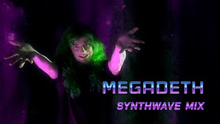 MASHUP - MEGADETH + SYNTHWAVE Beat - Sweating Synthwave \ Sweating Bullets Remix