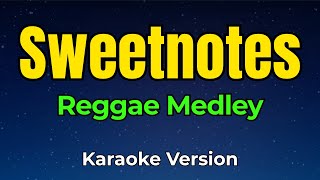 Reggae Dance Medley  Sweetnotes Cover karaoke Version