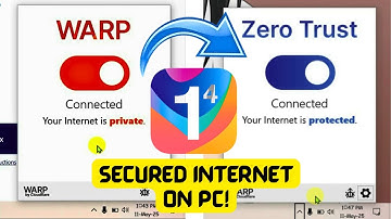 How to Convert 1.1.1.1 Warp VPN to Zero Trust in PC for more Secured Internet
