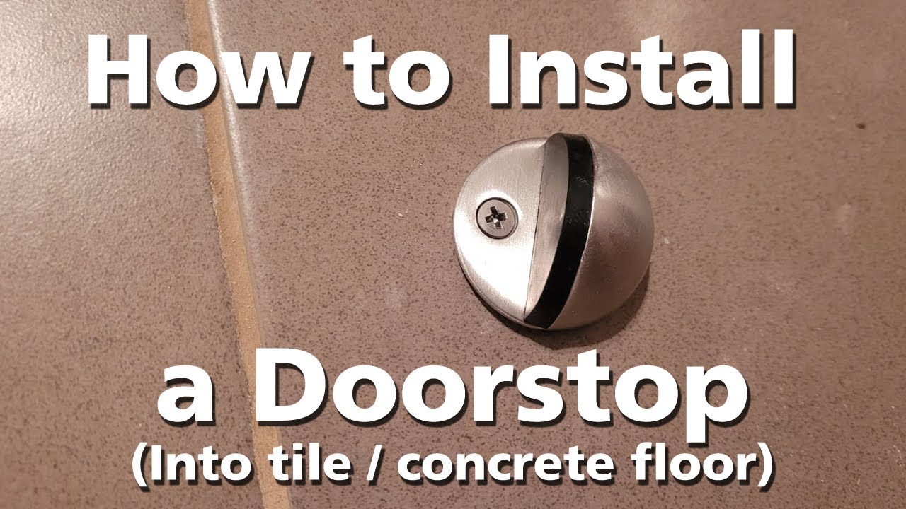 Wall Mounted Or On Floor Fixed, what Are The Best Types of Door Stopper? -  Door Loc Kit