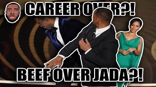 WILL SMITH SMACKS CHRIS ROCK AT THE OSCARS 2022 | Will's Career Over | Jokes About Jada Smith #Oscar