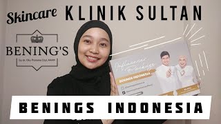 Review skincare dari klinik sultan, Benings Indonesia