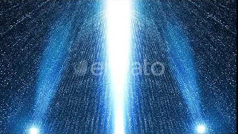 Blue Stage Particles Background Loop | Motion Graphics - Videohive template