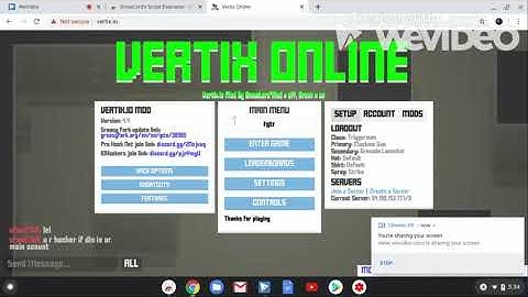 How To get Hacks for Vertix.io