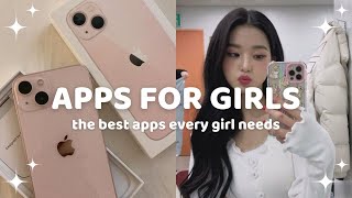 best apps every girl needs🎀🎇best apps for girls🎀🎇