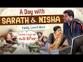 A Day with Sarath Nalla &amp; Nisha | Ayyappa Deeksha, Family, Love &amp; Work Routine | #sarathnalla #vlog