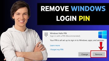 How to Remove Pin In Windows 10 & 11 (Easy and Quick)