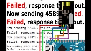 nRF24L01  HOW TO FIX: Now sending ... failed. Failed, response timed out. RF24 nRF24