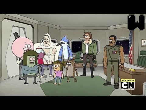 Regular Show Welcome To Space Random Clip 