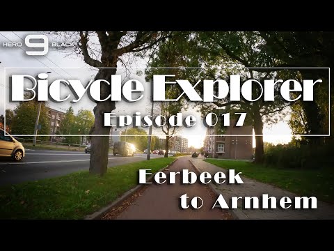 Going from Eerbeek to Arnhem (Netherlands) on my Bicycle - 4K60 POV