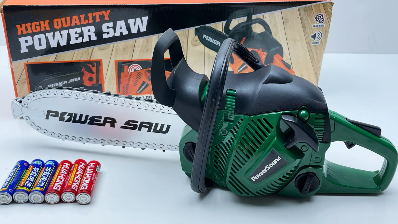 Electric Toy Unboxing | Lumberjack Chainsaw | Repairman Drill | Repair Tool Kit | ASMR Toy Review