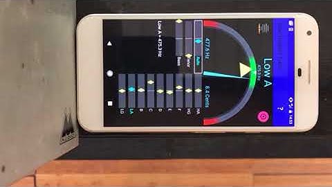 How to use the braw bagpipe tuning meter