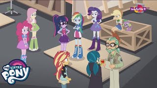 My Little Pony Equestria Girls Cine Mágico Español mexicano  #TiniEnCdmx