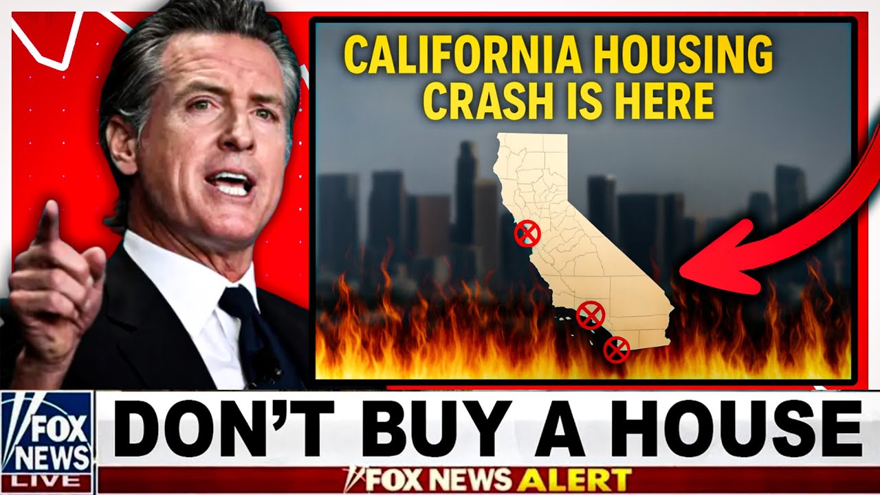Newscum PANICS:California Housing Crash 2025: These Cities Are At RISK For A Housing Market Collapse