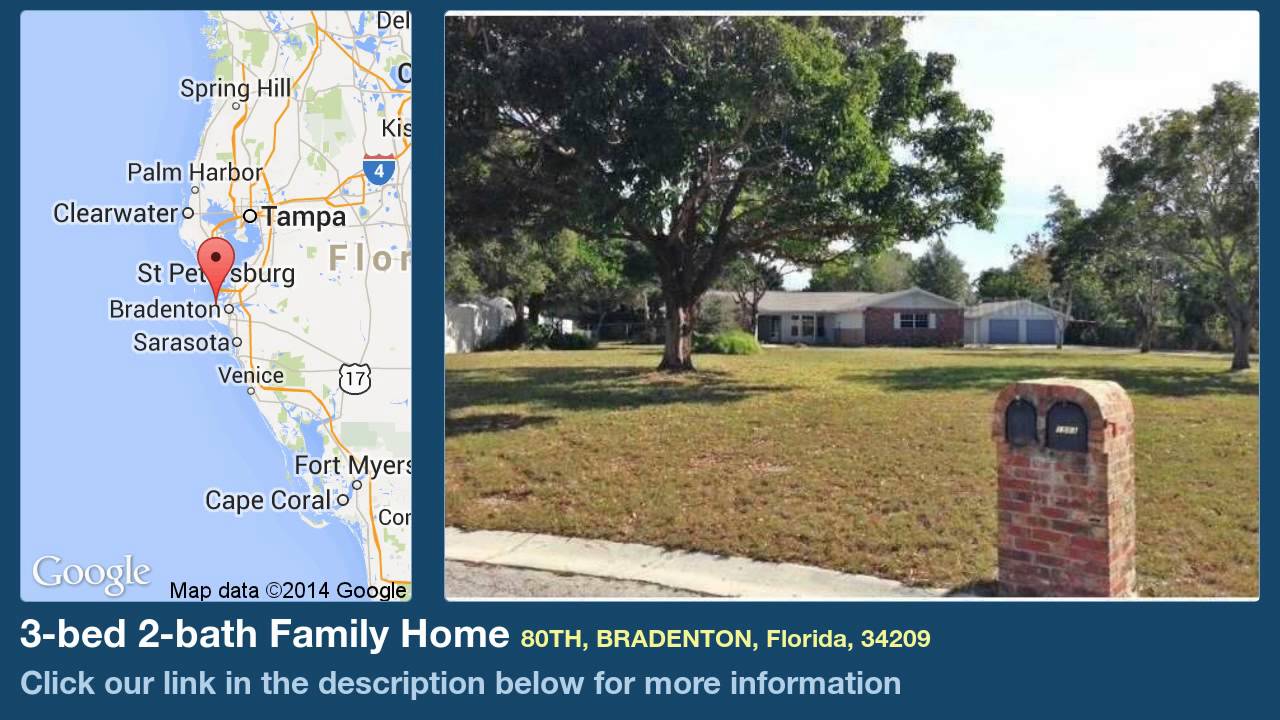new homes in houston 3-bed 2-bath Family Home for Sale in Bradenton, Florida on florida-magic.com