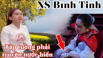 Xúc động bắt gặp NS Bình Tình vừa tập tuồng vừa truyền nước biển l cống hiến hết mình vì nghệ thuật