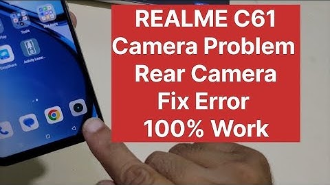 Realme C61 Camera Not Working How To Fix