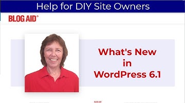 New in WordPress 6.1