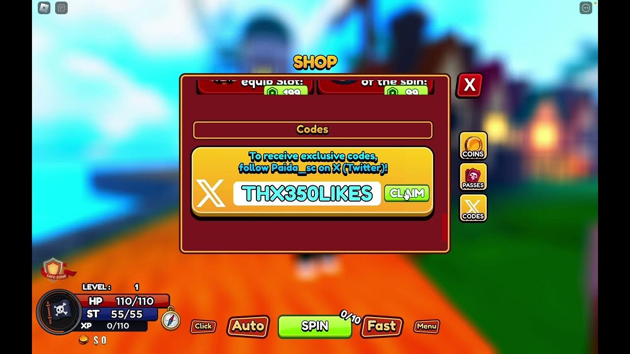 Piece rng codes november 2024 youtube