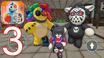 Factory Escape Parkour - Prison Escape Obby - Gameplay Walkthrough Part 3 (Android, iOS)