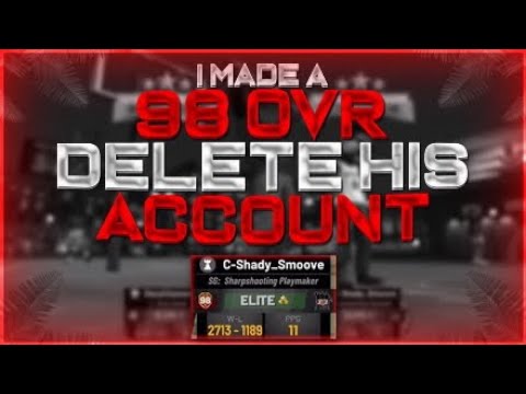 NBA 2K19 I Made A 98 Mascot Delete His Account