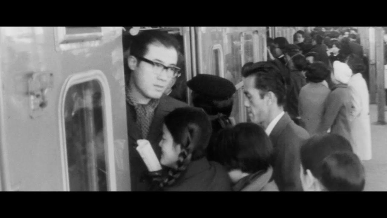 [Сёва, Япония] Тёплая зимняя одежда и переполненные поезда | 1968