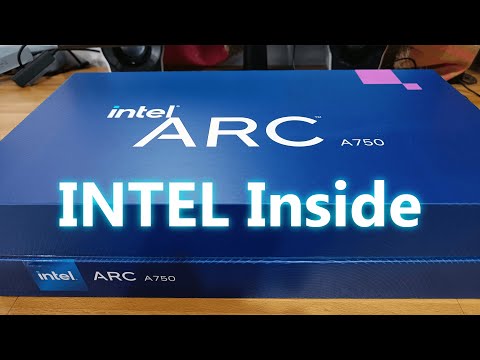 GPU Unboxing from team BLUE feat. Intel ARC A750 (Alchemist)
