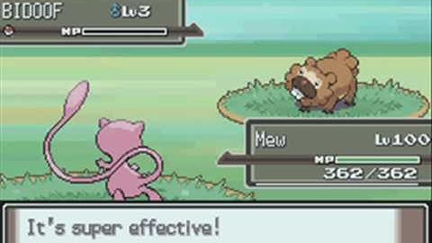 Action Replay Code for: Standard Mew (in description)