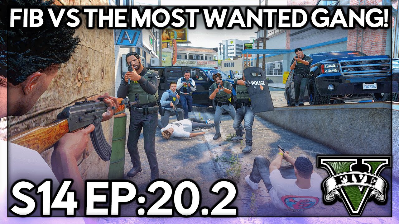 Episode 20.2: FIB vs The Most Wanted Gang! | GTA RP | Grizzley World Whitelist