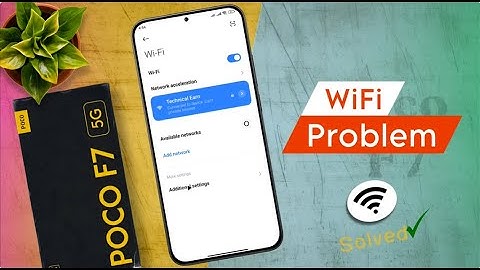 Poco F7 WiFi Connection Problem | Poco F7 me WiFi Internet Nahi Chal Raha Hai