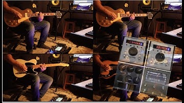 Eventide H9Max Shimmer and BlackHole algorithm with Neural DSP Quad Cortex Ambient tones.