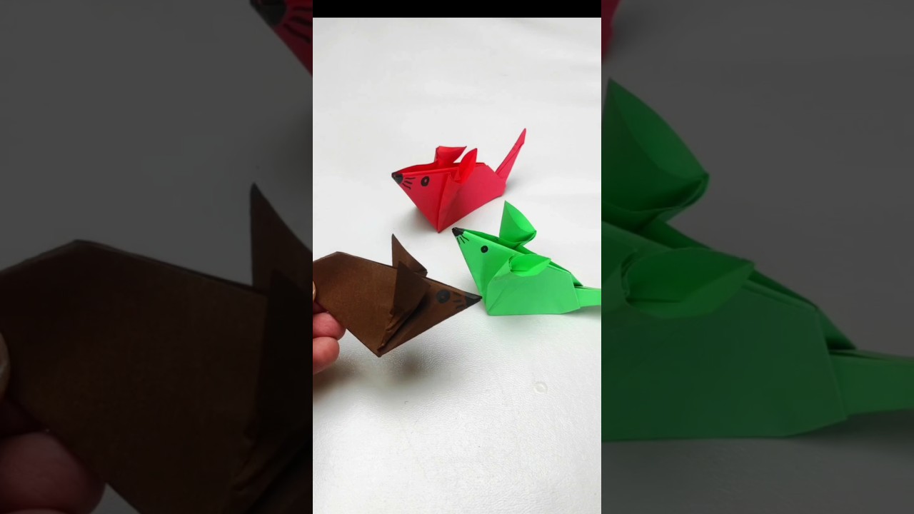 Easy Paper Mouse Craft for Kids | Fun DIY Nursery Craft Idea!