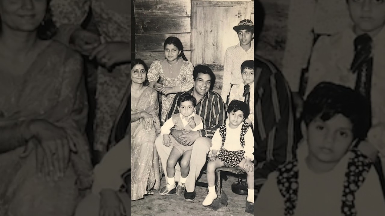 Prakash Kaur and Dharmendra’s kids 
