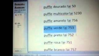 codigos para mirai.so de puffles e roupas
