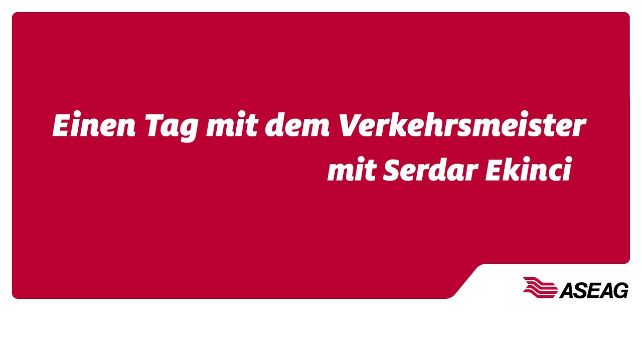 #WirfürEuch: Verkehrsmeister