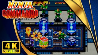 Ninja Commando Neo Geo Aes Longplay