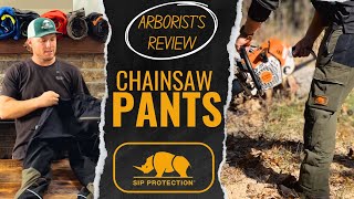 Arborists Review Of Sip Protection Chainsaw Pants