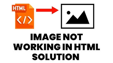 Image Not Working in Html Solution | Image Not Showing in Html | Solved