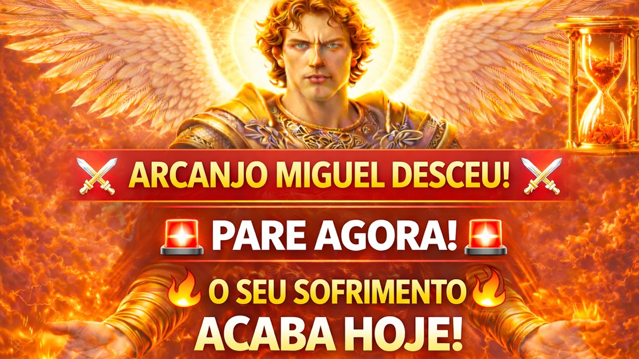Arcanjo Miguel Desce com Espada de Luz: Hoje o Céu Coloca Fim ao Seu Sofrimento!