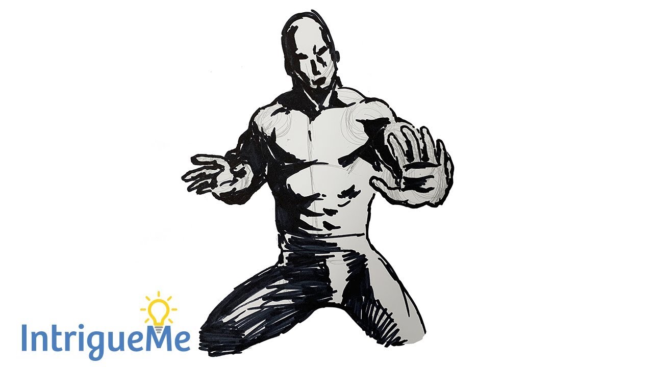 How to Draw a Martial Arts Palm Strike YouTube