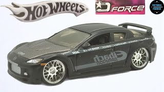 Hot Wheels 🛞🔥 Hin D- Force - Mazda RX-8 (1:50)