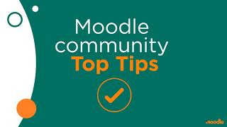 Folder resource | Moodle Community Top Tips