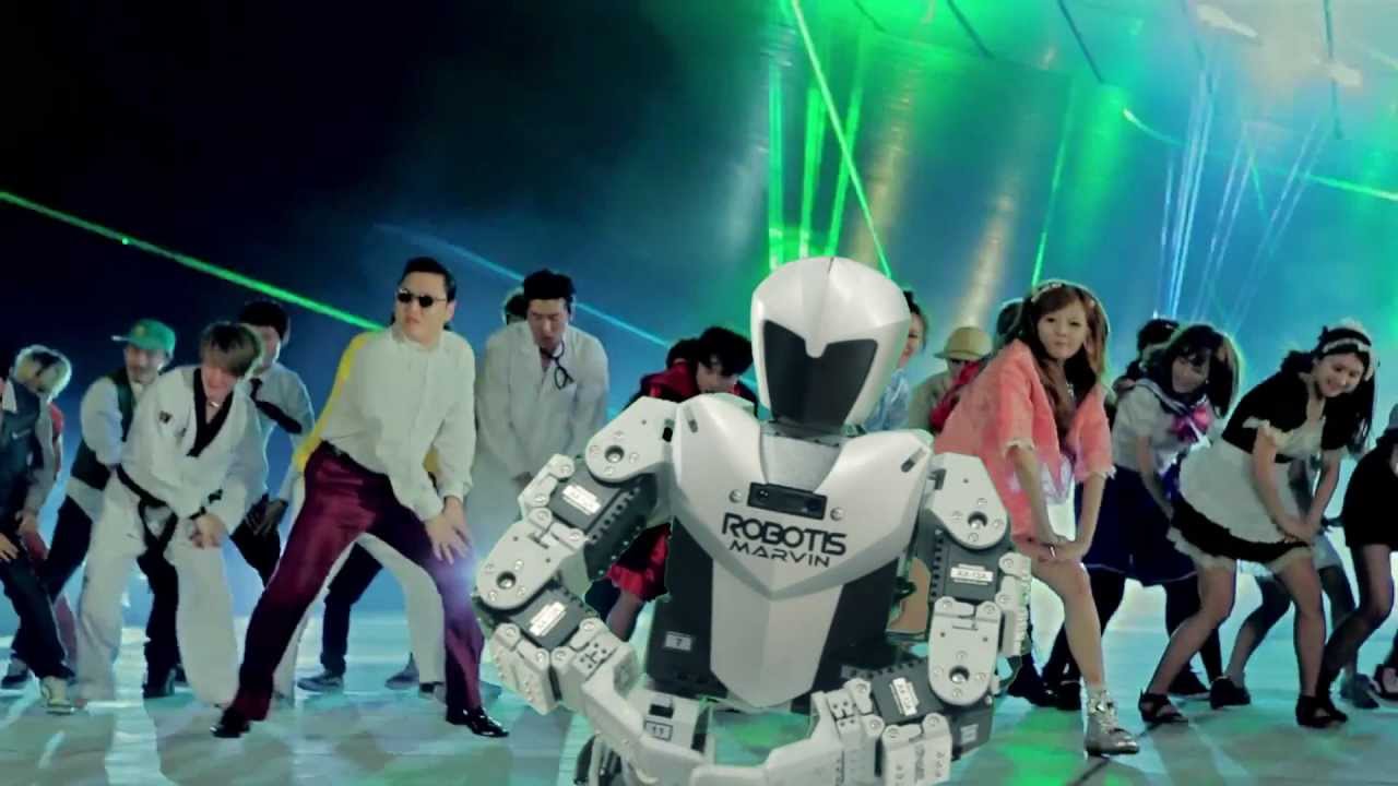 Gangnam Style - Parodia Robot Marvin Bailón HD 1080p 강남스타일 로봇버전