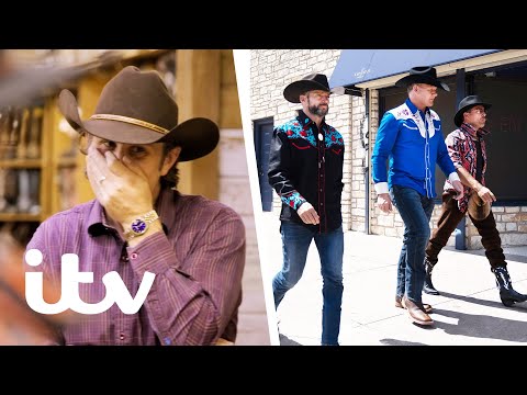 Gordon, Gino & Fred Go Shopping For Cowboy Outfits | Gordon, Gino & Fred: American Road Trip | ITV