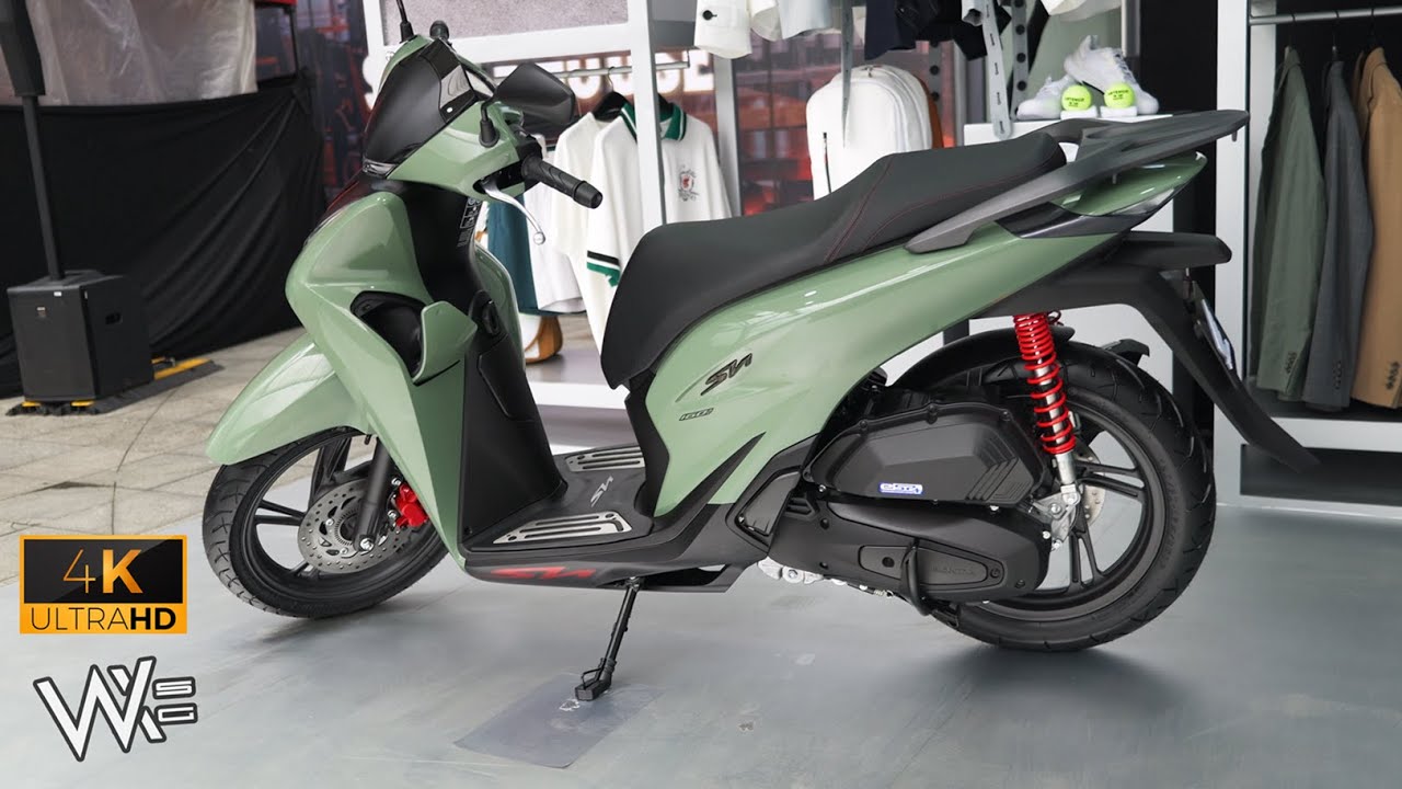 Honda SH 160 ABS TFT 2026 - Xanh Bơ - Walkaround