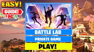 How to Play Battle Lab in Fortnite Chapter 5 Map Code & Creative Code 2024!