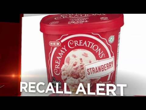 H-E-B issues voluntary recall of strawberry Creamy Creations ice cream