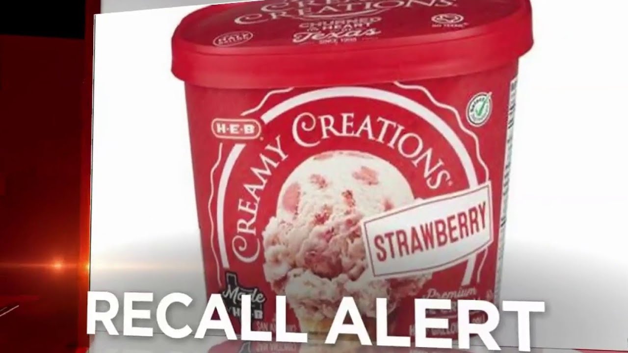 san antonio spurs roster H-E-B issues voluntary recall of strawberry Creamy Creations ice cream